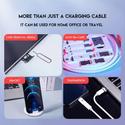 ( 5 In 1 ) Data Cable Set All Solutions In One | Data Cable Set 60w Fast Charging