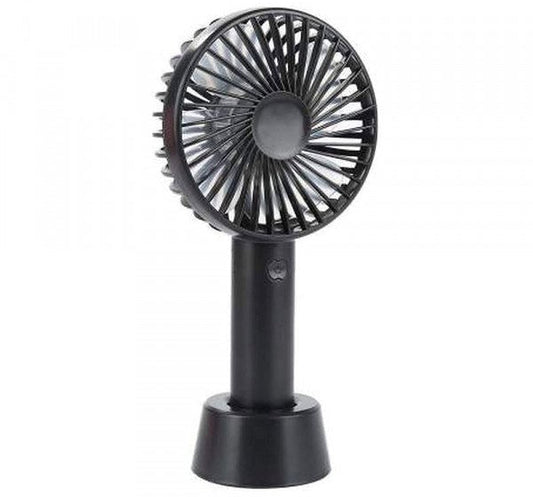 Portable Usb Rechargeable Handheld 3 Speed Strong Wind Electric Small Mini Cooling Fan (random Color)